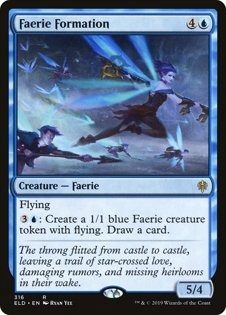 Faerie Formation (ELD-316) - Throne of Eldraine - Premium MTG Single from Wizards of the Coast - Just $0.08! Shop now at Game Crave Tournament Store