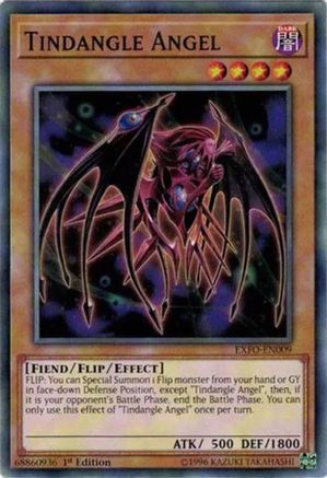 Tindangle Angel (EXFO-EN009) - Extreme Force 1st Edition - Premium Yugioh Single from Konami - Just $0.25! Shop now at Game Crave Tournament Store
