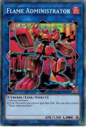 Flame Administrator (EXFO-EN041) - Extreme Force Unlimited - Premium Yugioh Single from Konami - Just $0.25! Shop now at Game Crave Tournament Store