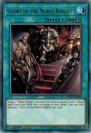 Glory of the Noble Knights (EXFO-EN059) - Extreme Force Unlimited - Premium Yugioh Single from Konami - Just $0.30! Shop now at Game Crave Tournament Store