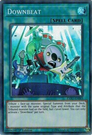 Downbeat (EXFO-EN063) - Extreme Force Unlimited - Premium Yugioh Single from Konami - Just $0.25! Shop now at Game Crave Tournament Store