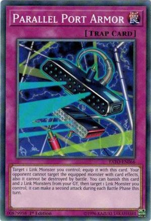Parallel Port Armor (EXFO-EN066) - Extreme Force Unlimited - Premium Yugioh Single from Konami - Just $0.25! Shop now at Game Crave Tournament Store