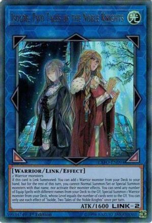 Isolde, Two Tales of the Noble Knights (EXFO-EN094) - Extreme Force Unlimited - Premium Yugioh Single from Konami - Just $2.22! Shop now at Game Crave Tournament Store