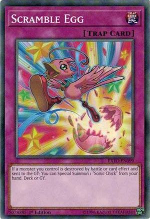 Scramble Egg (EXFO-EN099) - Extreme Force Unlimited - Premium Yugioh Single from Konami - Just $0.25! Shop now at Game Crave Tournament Store