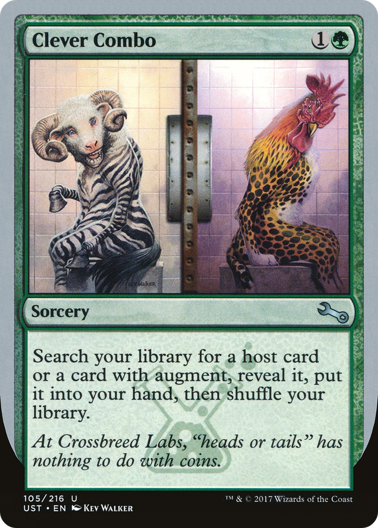 Clever Combo (UST-105) - Unstable Foil - Premium MTG Single from Wizards of the Coast - Just $0.14! Shop now at Game Crave Tournament Store