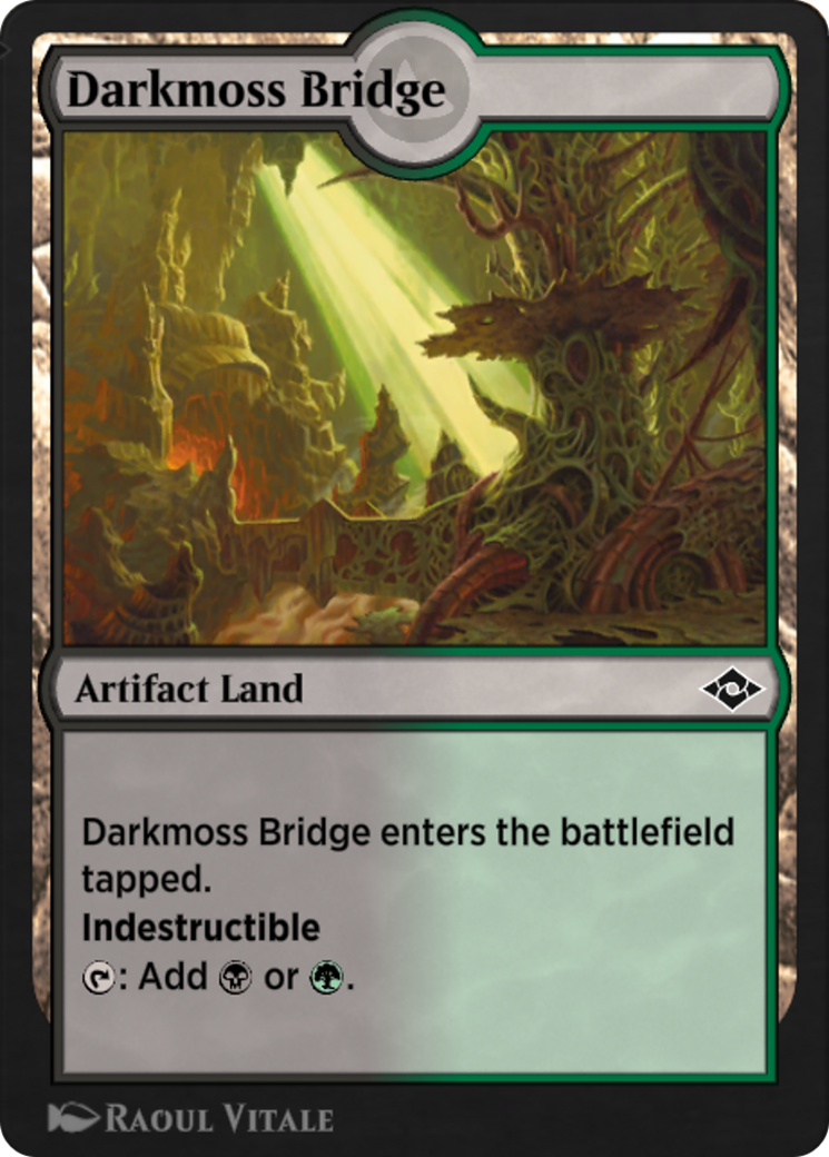 Darkmoss Bridge (HA6-011) - Historic Anthology 6 - Premium MTG Single from Wizards of the Coast - Just $0! Shop now at Game Crave Tournament Store
