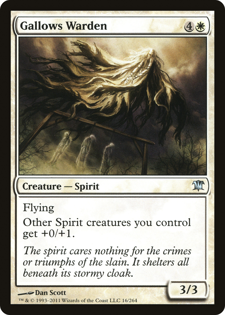 Gallows Warden (ISD-016) - Innistrad - Premium MTG Single from Wizards of the Coast - Just $0.08! Shop now at Game Crave Tournament Store