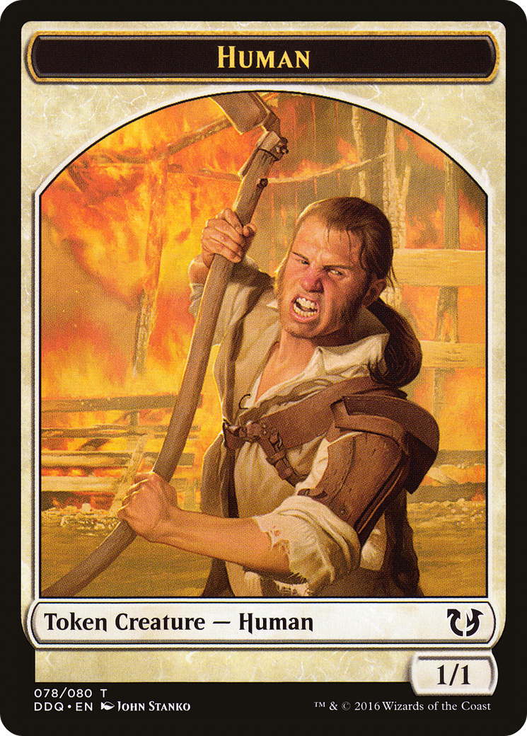 Human (DDQ-078) - Duel Decks: Blessed vs. Cursed - Premium MTG Single from Wizards of the Coast - Just $0.08! Shop now at Game Crave Tournament Store