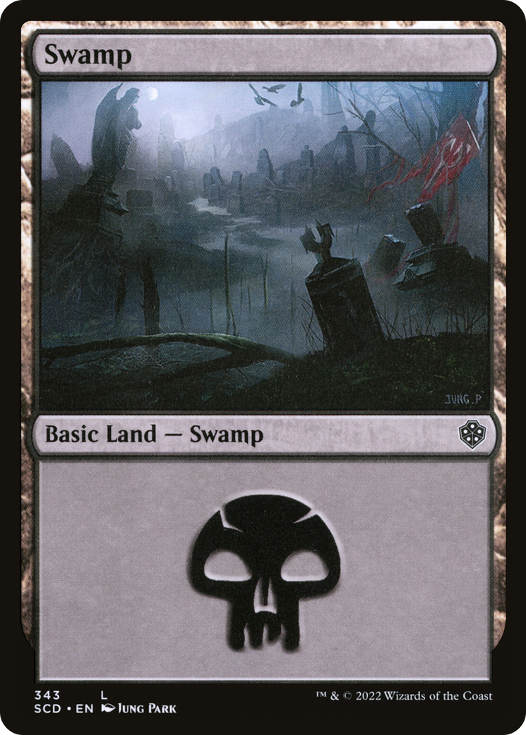 Swamp (SCD-343) - Starter Commander Decks - Premium MTG Single from Wizards of the Coast - Just $0.08! Shop now at Game Crave Tournament Store