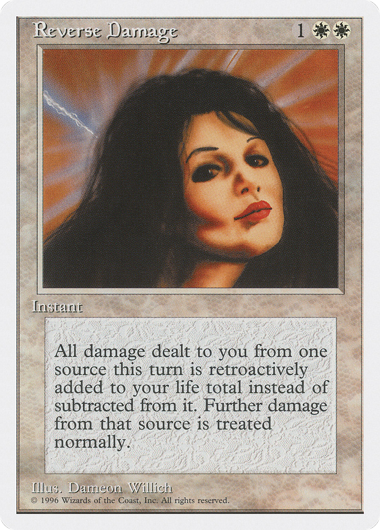 Reverse Damage (ITP-007) - Introductory Two-Player Set - Premium MTG Single from Wizards of the Coast - Just $3.20! Shop now at Game Crave Tournament Store