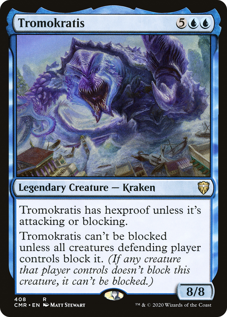 Tromokratis (CMR-408) - Commander Legends - Premium MTG Single from Wizards of the Coast - Just $0.08! Shop now at Game Crave Tournament Store