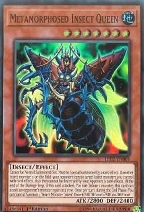 Metamorphosed Insect Queen (LED2-EN008) - Legendary Duelists: Ancient Millennium 1st Edition - Premium Yugioh Single from Konami - Just $1.06! Shop now at Game Crave Tournament Store
