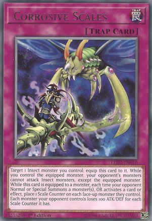 Corrosive Scales (LED2-EN010) - Legendary Duelists: Ancient Millennium 1st Edition - Premium Yugioh Single from Konami - Just $0.25! Shop now at Game Crave Tournament Store