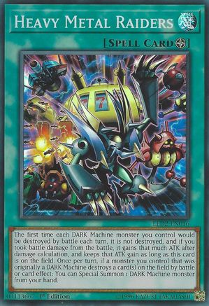 Heavy Metal Raiders (LED2-EN016) - Legendary Duelists: Ancient Millennium 1st Edition - Premium Yugioh Single from Konami - Just $3.46! Shop now at Game Crave Tournament Store