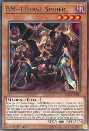 BM-4 Blast Spider (LED2-EN014) - Legendary Duelists: Ancient Millennium 1st Edition - Premium Yugioh Single from Konami - Just $0.59! Shop now at Game Crave Tournament Store