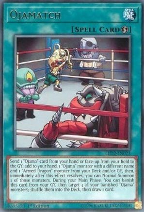 Ojamatch (LED2-EN023) - Legendary Duelists: Ancient Millennium 1st Edition - Premium Yugioh Single from Konami - Just $0.30! Shop now at Game Crave Tournament Store