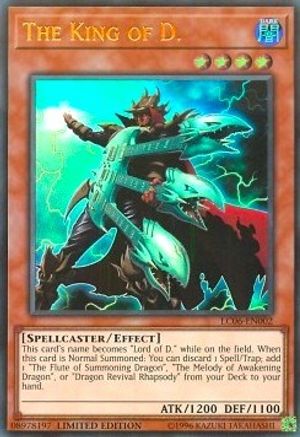 The King of D. - LC06-EN002 (LC06-EN002) - Legendary Collection Kaiba Limited - Premium Yugioh Single from Konami - Just $0.25! Shop now at Game Crave Tournament Store