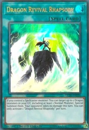 Dragon Revival Rhapsody - LC06-EN004 (LC06-EN004) - Legendary Collection Kaiba Limited - Premium Yugioh Single from Konami - Just $0.25! Shop now at Game Crave Tournament Store