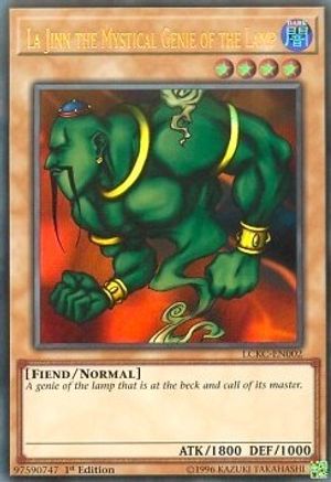 La Jinn the Mystical Genie of the Lamp (LCKC-EN002) - Legendary Collection Kaiba Unlimited - Premium Yugioh Single from Konami - Just $0.25! Shop now at Game Crave Tournament Store