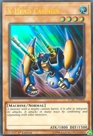 X-Head Cannon (LCKC-EN005) - Legendary Collection Kaiba 1st Edition - Premium Yugioh Single from Konami - Just $1.48! Shop now at Game Crave Tournament Store