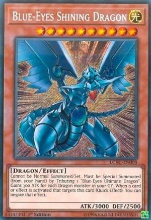 yugioh legendary collection kaiba cards Game Crave Tournament Store - Blue-Eyes Shining Dragon (LCKC-EN008) Size:79