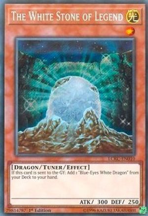 The White Stone of Legend (LCKC-EN010) - Legendary Collection Kaiba 1st Edition - Premium Yugioh Single from Konami - Just $1.24! Shop now at Game Crave Tournament Store