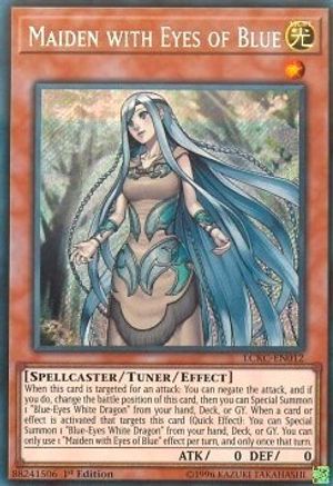 Maiden with Eyes of Blue (LCKC-EN012) - Legendary Collection Kaiba Unlimited - Premium Yugioh Single from Konami - Just $1.08! Shop now at Game Crave Tournament Store
