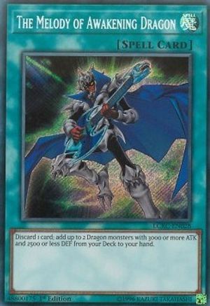 The Melody of Awakening Dragon (LCKC-EN028) - Legendary Collection Kaiba Unlimited - Premium Yugioh Single from Konami - Just $2.23! Shop now at Game Crave Tournament Store