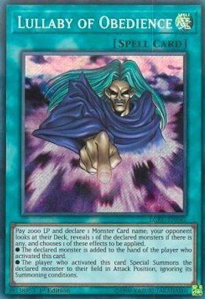 Lullaby of Obedience (LCKC-EN042) - Legendary Collection Kaiba Unlimited - Premium Yugioh Single from Konami - Just $1.26! Shop now at Game Crave Tournament Store
