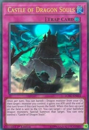 Castle of Dragon Souls (LCKC-EN051) - Legendary Collection Kaiba Unlimited - Premium Yugioh Single from Konami - Just $0.25! Shop now at Game Crave Tournament Store