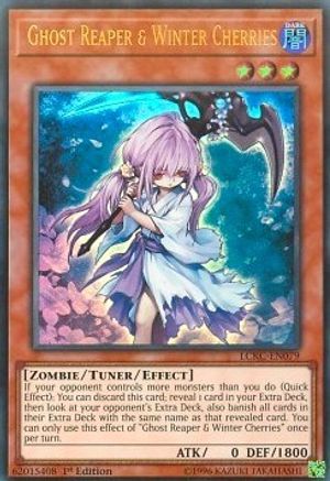 Ghost Reaper & Winter Cherries (LCKC-EN079) - Legendary Collection Kaiba Unlimited - Premium Yugioh Single from Konami - Just $0.37! Shop now at Game Crave Tournament Store