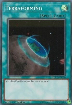 Terraforming (LCKC-EN090) - Legendary Collection Kaiba 1st Edition - Premium Yugioh Single from Konami - Just $3.02! Shop now at Game Crave Tournament Store
