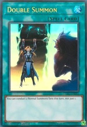 Double Summon (LCKC-EN091) - Legendary Collection Kaiba Unlimited - Premium Yugioh Single from Konami - Just $1.45! Shop now at Game Crave Tournament Store