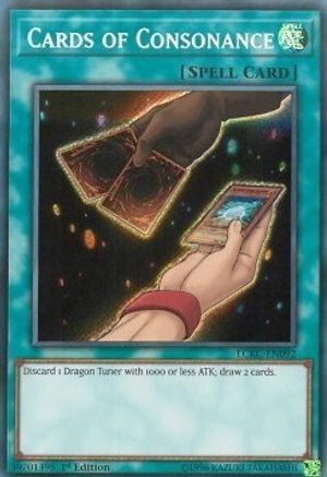 Cards of Consonance (LCKC-EN092) - Legendary Collection Kaiba 1st Edition - Premium Yugioh Single from Konami - Just $2.73! Shop now at Game Crave Tournament Store