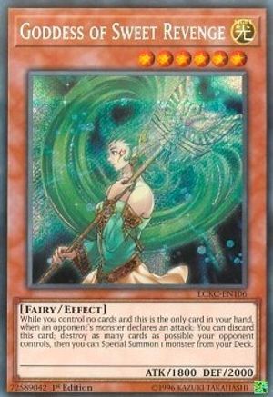 Goddess of Sweet Revenge (LCKC-EN106) - Legendary Collection Kaiba Unlimited - Premium Yugioh Single from Konami - Just $0.54! Shop now at Game Crave Tournament Store