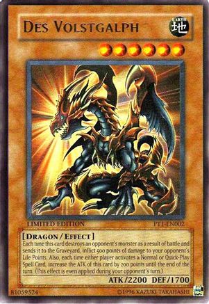 Des Volstgalph (PT1-EN002) - Pharaoh Tour Promos - Premium Yugioh Single from Konami - Just $0! Shop now at Game Crave Tournament Store