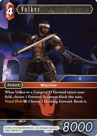 Volker (OPUS V) - Premium Final Fantasy Single from Opus V - Just $0.25! Shop now at Game Crave Tournament Store