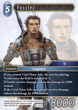 Vossler (OPUS V) - Premium Final Fantasy Single from Opus V - Just $0.25! Shop now at Game Crave Tournament Store