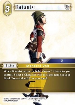 Botanist (OPUS V) - Premium Final Fantasy Single from Opus V - Just $0.25! Shop now at Game Crave Tournament Store