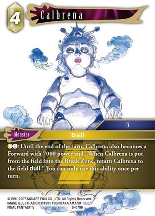 Calbrena (OPUS V) - Premium Final Fantasy Single from Opus V - Just $0.08! Shop now at Game Crave Tournament Store