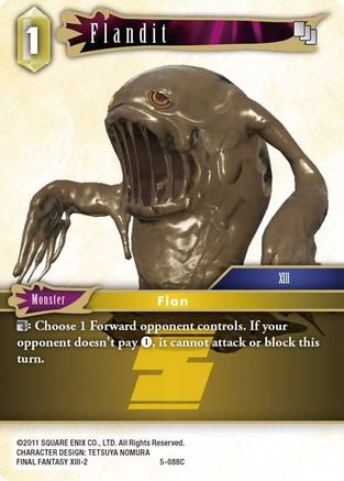 Flandit (OPUS V) Foil - Premium Final Fantasy Single from Opus V - Just $0.25! Shop now at Game Crave Tournament Store