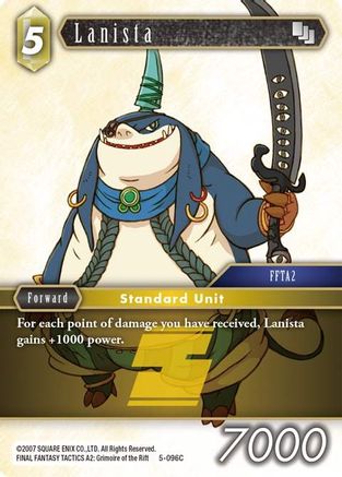 Lanista (OPUS V) Foil - Premium Final Fantasy Single from Opus V - Just $0.31! Shop now at Game Crave Tournament Store