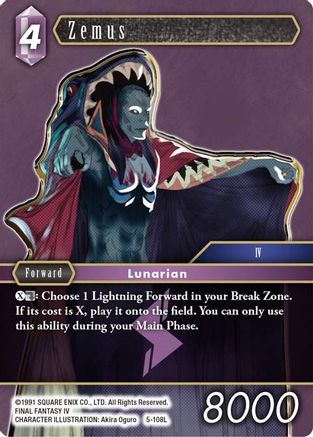 Zemus (OPUS V) - Premium Final Fantasy Single from Opus V - Just $0.68! Shop now at Game Crave Tournament Store