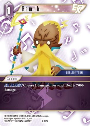 Ramuh EX (OPUS V) - Premium Final Fantasy Single from Opus V - Just $0.25! Shop now at Game Crave Tournament Store
