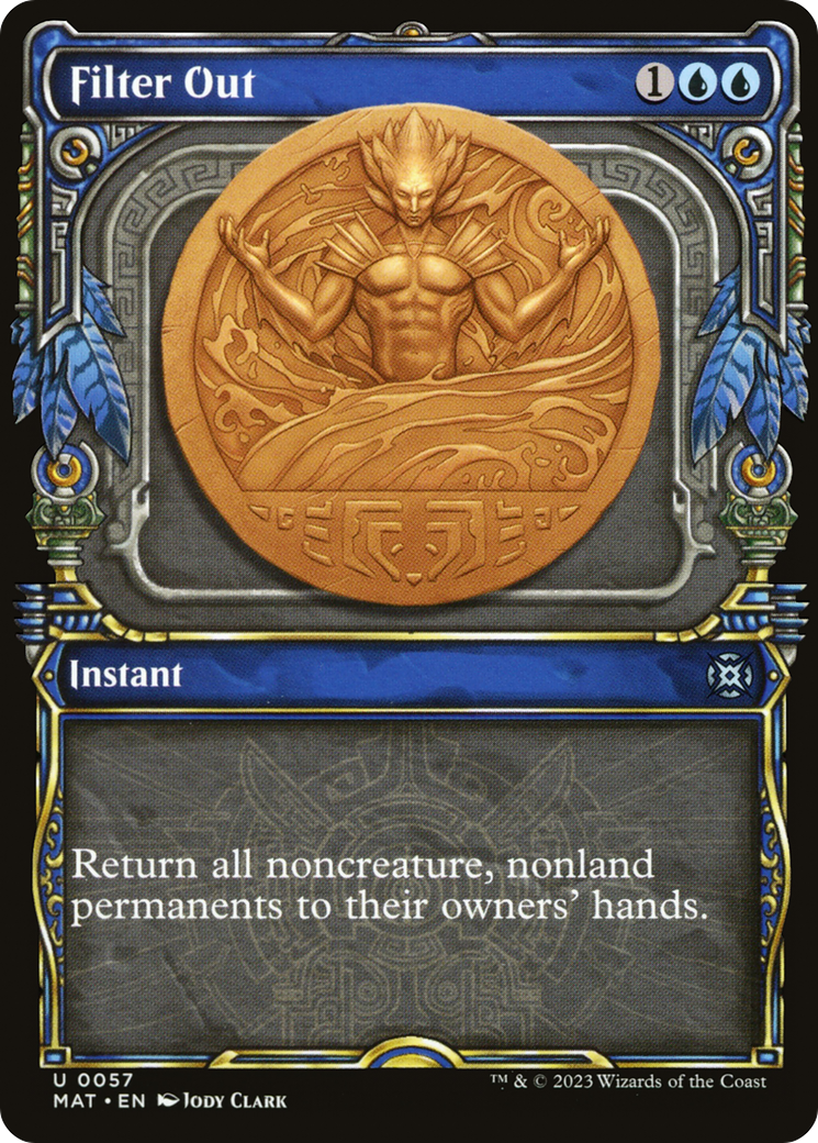 Filter Out (MAT-057) - March of the Machine: The Aftermath: (Showcase) - Premium MTG Single from Wizards of the Coast - Just $0.08! Shop now at Game Crave Tournament Store