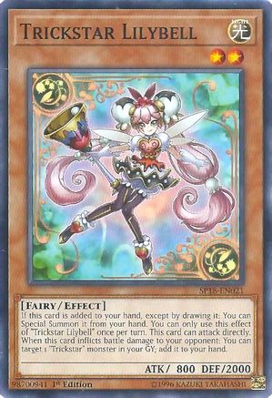 Trickstar Lilybell (SP18-EN021) - Star Pack VRAINS 1st Edition - Premium Yugioh Single from Konami - Just $0.40! Shop now at Game Crave Tournament Store