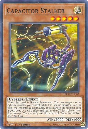 Capacitor Stalker (SP18-EN007) - Star Pack VRAINS 1st Edition - Premium Yugioh Single from Konami - Just $0.25! Shop now at Game Crave Tournament Store