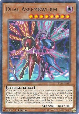 Dual Assembwurm (Starfoil) (SP18-EN012) - Star Pack VRAINS 1st Edition - Premium Yugioh Single from Konami - Just $0.25! Shop now at Game Crave Tournament Store