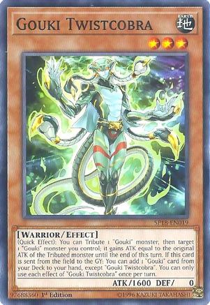 Gouki Twistcobra (SP18-EN019) - Star Pack VRAINS 1st Edition - Premium Yugioh Single from Konami - Just $0.50! Shop now at Game Crave Tournament Store
