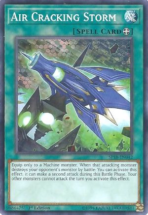 Air Cracking Storm (SP18-EN042) - Star Pack VRAINS 1st Edition - Premium Yugioh Single from Konami - Just $0.25! Shop now at Game Crave Tournament Store